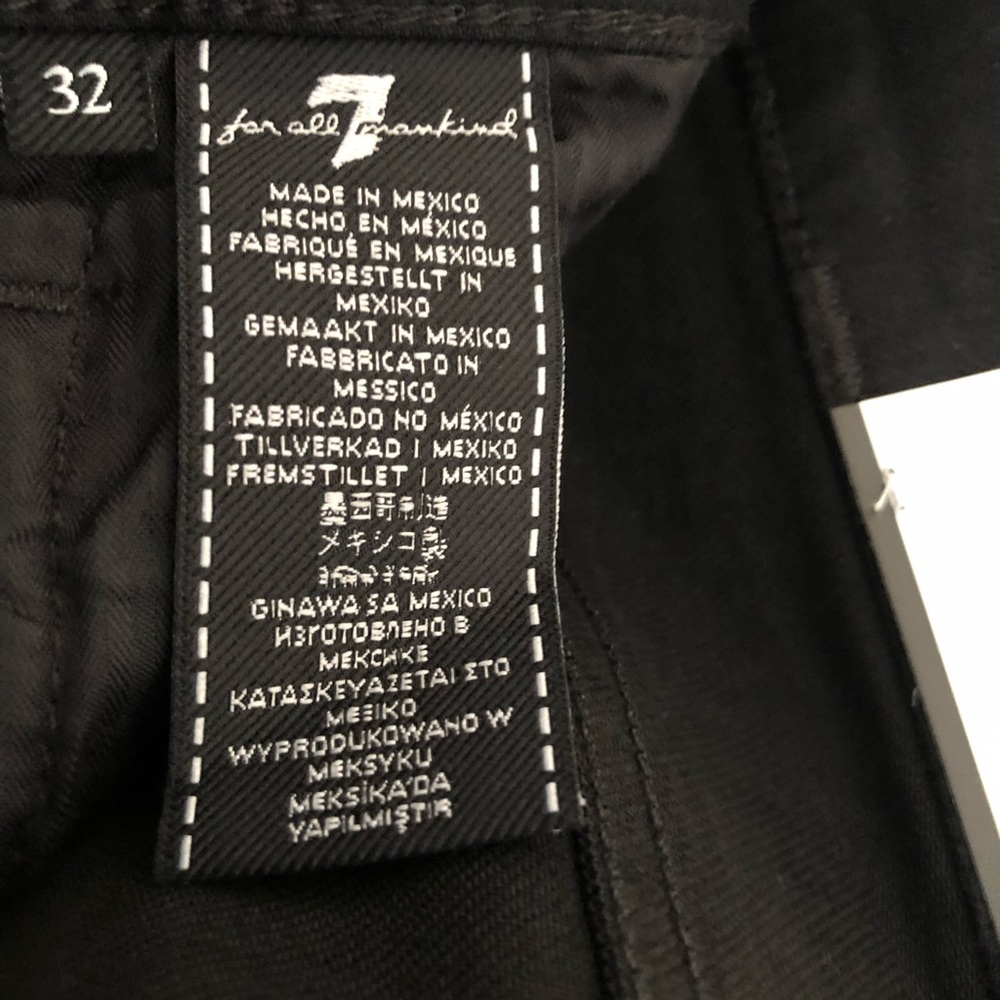 7 For All Mankind HW Cropped Straight - Picture 7 of 10